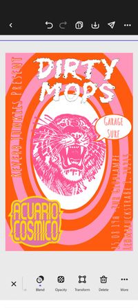 Dirty Mops +Acuario Cosmico