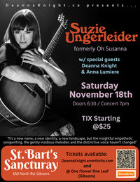 Deanna Knight presents Suzie Ungerleider