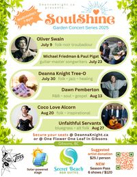 (SOLD OUT) SoulShine 2025 Season Pass - 6 concerts