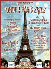 D &  Hot Club of Mars - Under Paris Skies