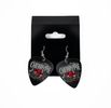 Cherry Pie Guitar Pick Earrings