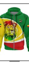 Rasta Round Neck Top 006