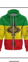 Rasta Round Neck Top 006