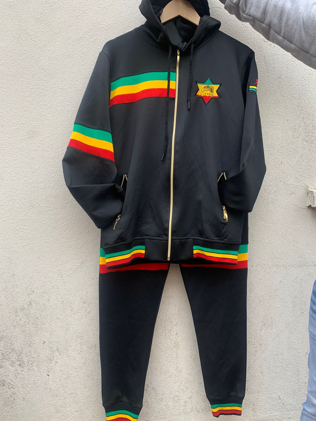 Rasta black track suit RT 006