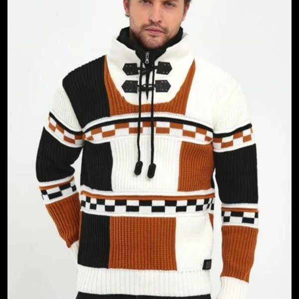 Long sleeve turtle neck men jumper 103