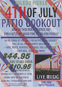Hepcat Revival - Toledo Pickle 4th of July Patio Cookout