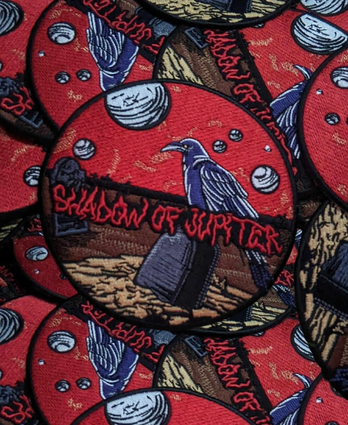 Shadow of Jupiter RAVEN 5" Embroidered Patch