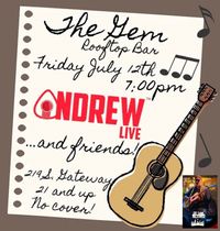 Jeff Evans  With Andrew Live at the Gem Rooftop Lounge