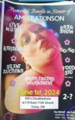 Amber Atkinson Memorial Benefit - DD's Doubleshots - Tulsa, OK