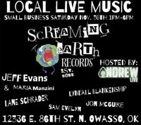 Jeff Evans Tulsa Music @ Screaming Earth Records - Owasso