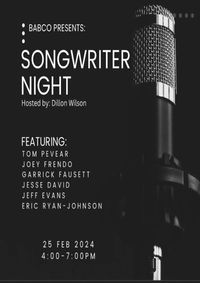 Jeff Evans  @ Broken Arrow Brewing Company Songwriter Showcase