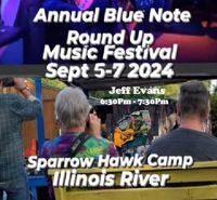 Jeff Evans @ Annual Blue Note Roundup Music Festival - Sparrow Hawk Camp, Tahlequah, OK