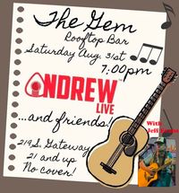 ** Jeff Evans with Andrew Live & Friends at The Gem Rooftop Bar**