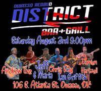 Jeff Evans with Andrew Live & Friends at The District Owasso