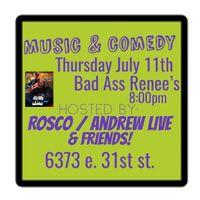 Jeff Evans with Andrew Live & Friends at Bad A$$ Renee's 