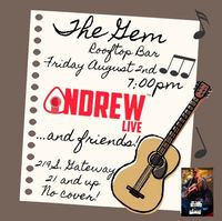 Jeff Evans with Andrew Live & Friends at The Gem Rooftop Bar