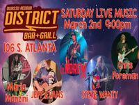 Jeff Evans @ The District Bar and Grill with Andrew Live