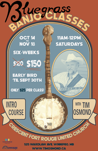 Bluegrass Banjo Classes