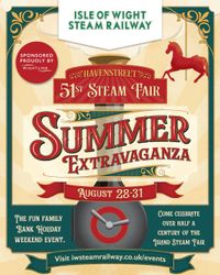 Isle of Wight Steam Railway Summer Extravaganza