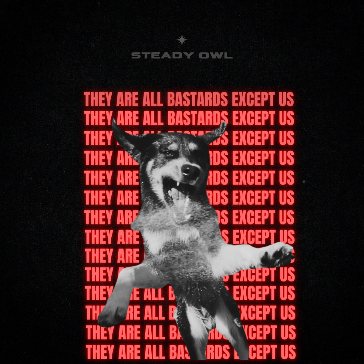 THEY ARE ALL BASTARDS EXCEPT US - Limited Ed Vinyl with Download