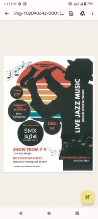 Jazz Poetry Night