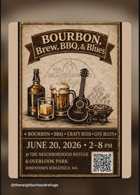 Bourbon,Brew, BBQ and Blues! 
