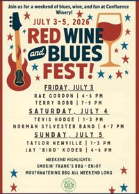 Red Wine and Blues Festival/Confluence Winery 