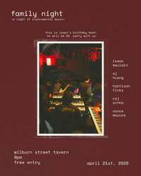 FAMILY NIGHT - A NIGHT OF ORIGINAL INSTRUMENTAL MUSIC