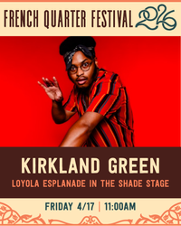 Kirkland Green at French Quarter Fest