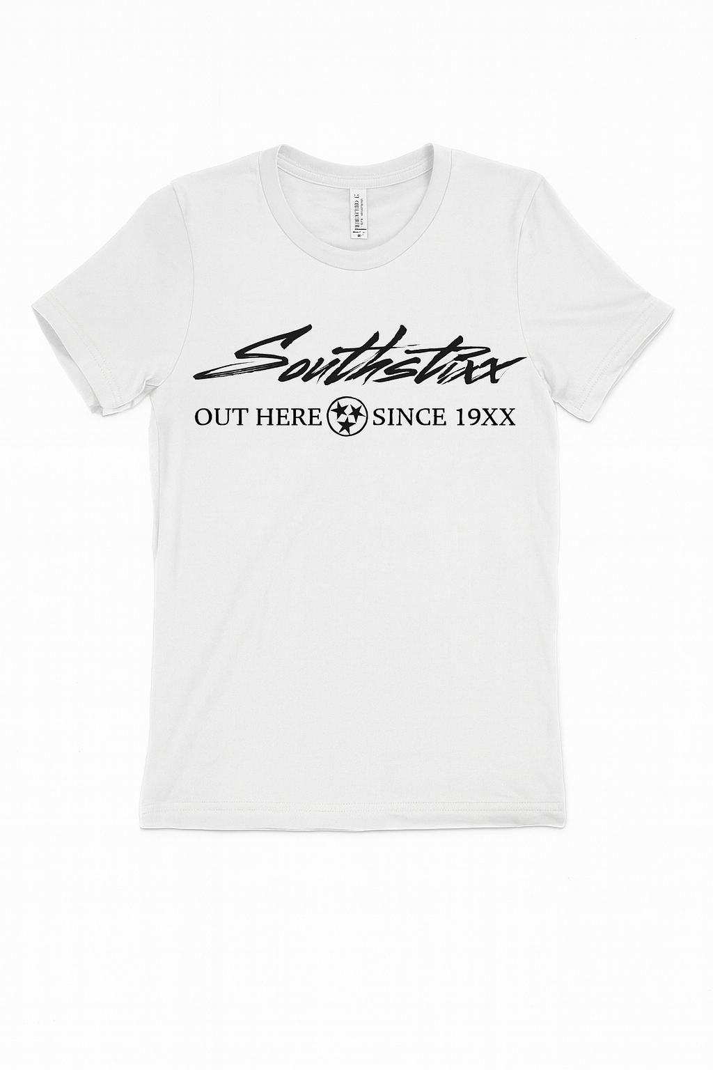 Southstixx “Out Here Since 19XX” Tee | White