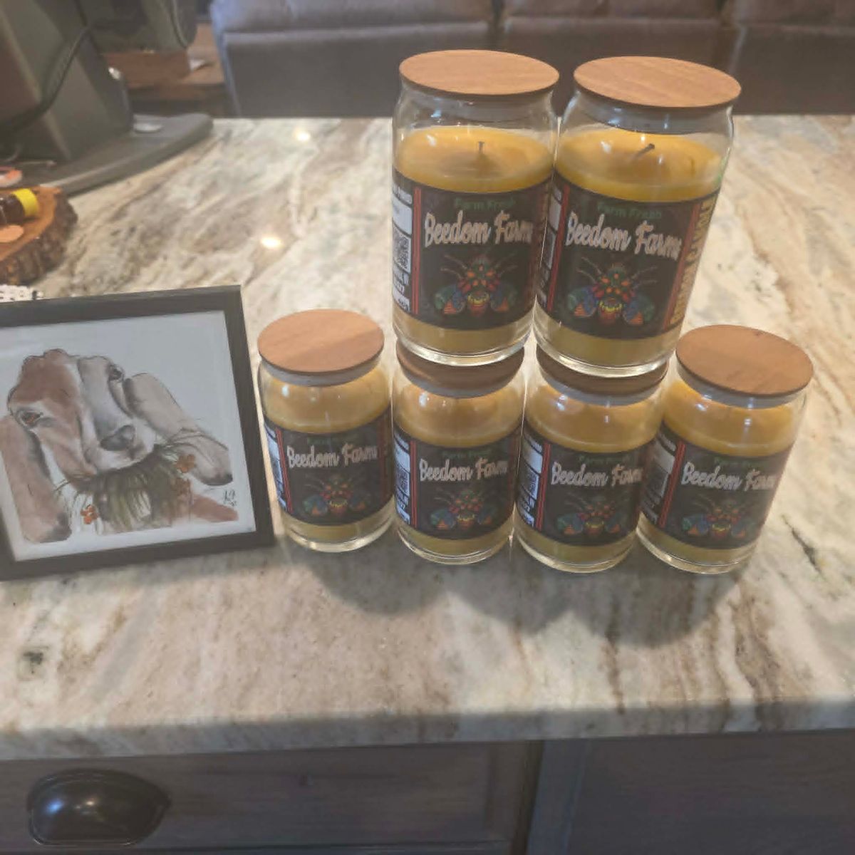 Bees wax Candles (Beedom Candle)
