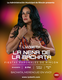 Fiestas Patronales de Rincon, PR - Backup Dancing/Vocals for La Nena de la Bachata
