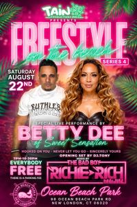 Freestyle on the Beach - Backup Dancer for Betty Dee of Sweet Sensation