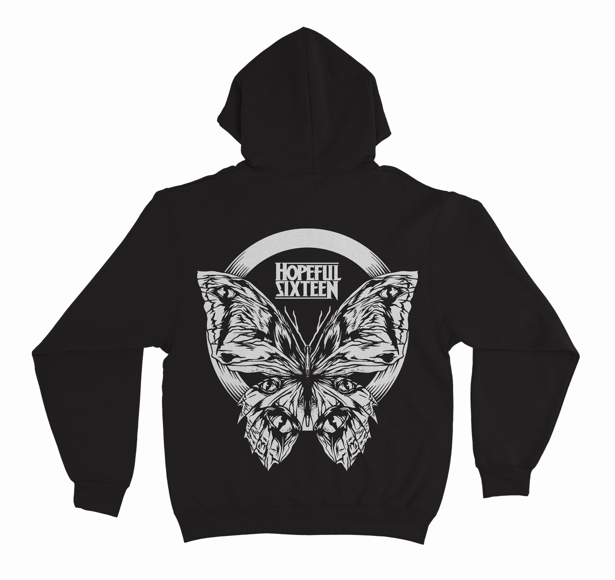 Butterfly White - Hoodie