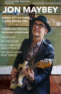 Jon Maybey plus special guest