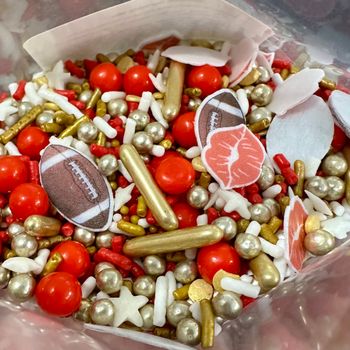 IMAGE CREDIT: Gina Crosley-Corcoran, Burning Red

ART CREDIT: "Swelce" Sprinkle Mix by Sprinkle Pop
