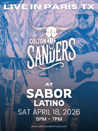Colton Sanders acoustic pop up set