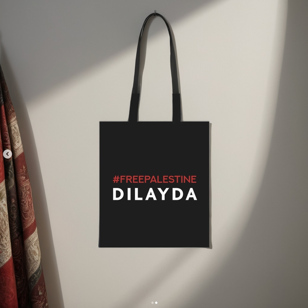 DILAYDA "FREE PALESTINE" Tote Bag