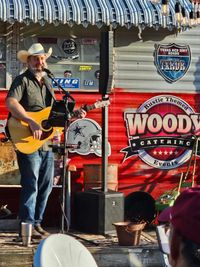 Alf Evans at Woody’s Banquet Barn