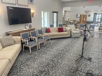 Alf Evans at Edition senior center (church service)