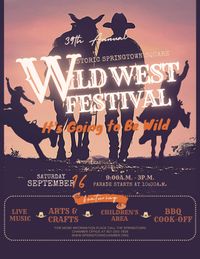 Springtown's Wild West Festival- Springtown  TX Square- Alf Evans MINISTRIES