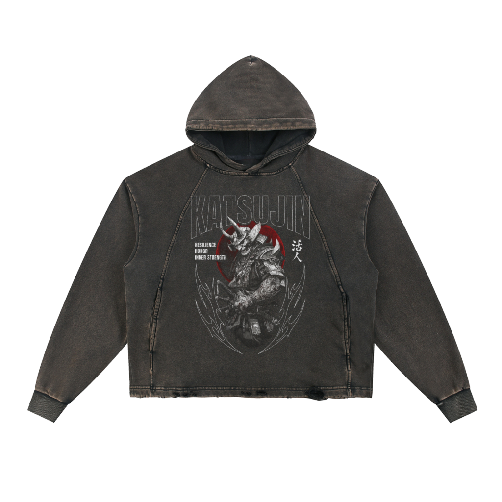 KATSUJIN HOODIE (VINTAGE BLACK)