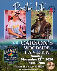 Rooster Lite at Carson's Woodside Tavern
