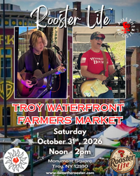 Rooster Lite at Troy Farmers Market