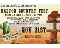 Tame The Rooster at Dalton Country Fest at The Stationery Factory