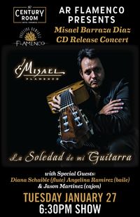 CD RELEASE: Misael presents his new album: "La Soledad de mi Guitarra"
