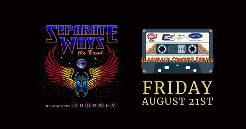 Separate Ways The Band, The Journey Tribute Experience, "More Than Just The Hits In 2026 Tour" Rockin The yard Altoona PA - 7-17-26