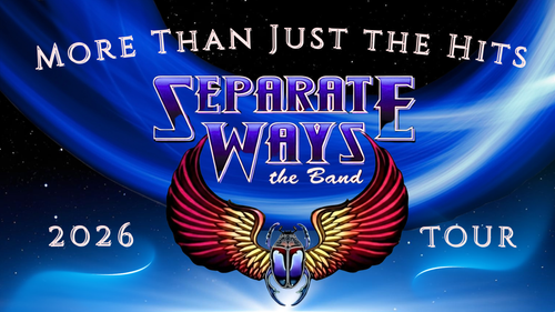 Journey Tribute band Tour - Separate Ways The Band - "More Than Just The Hits In 2026 Tour"