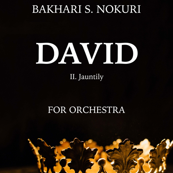 DAVID: II. Jauntily: Score