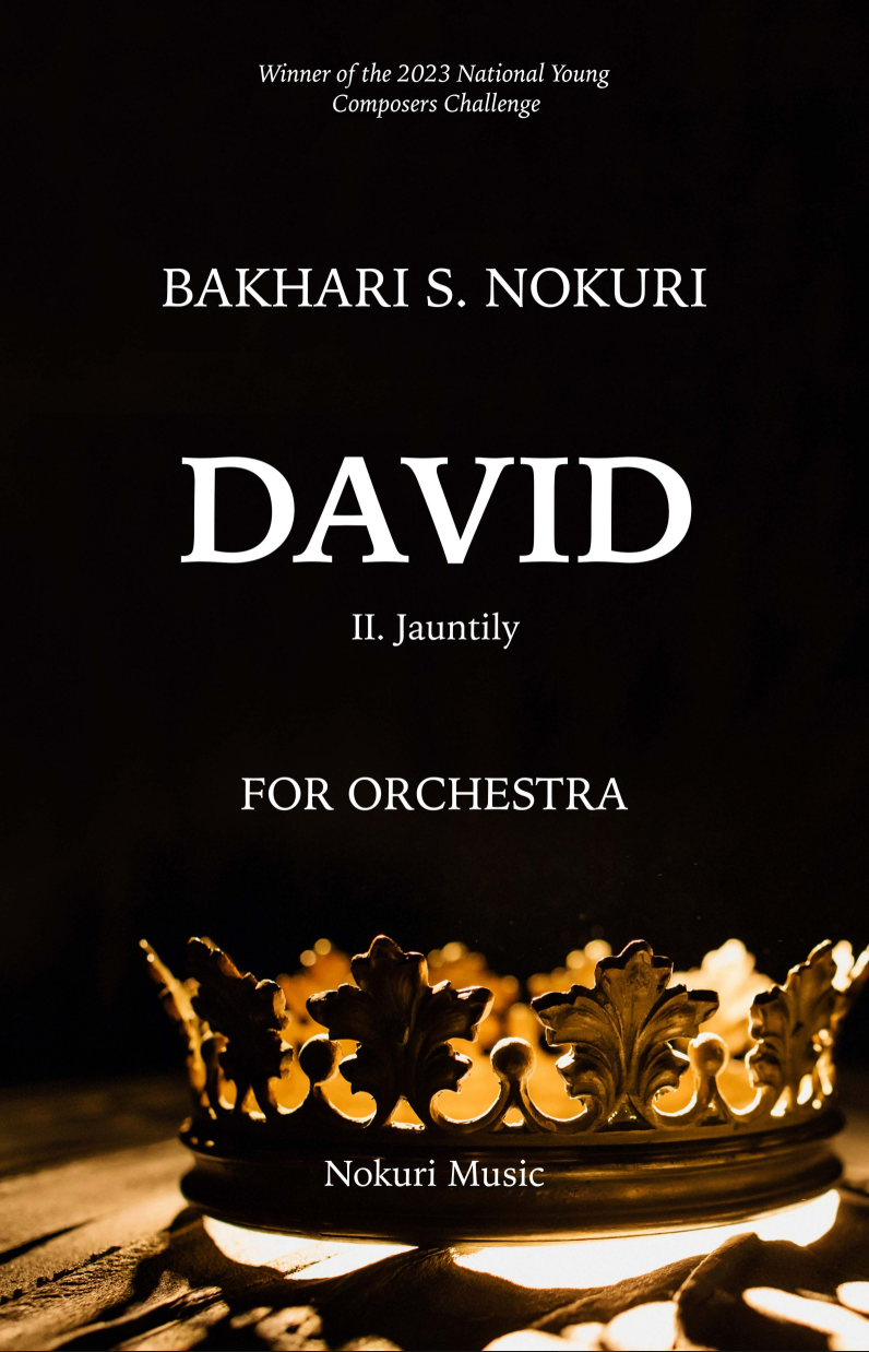 David: II. Jauntily: Score & Parts